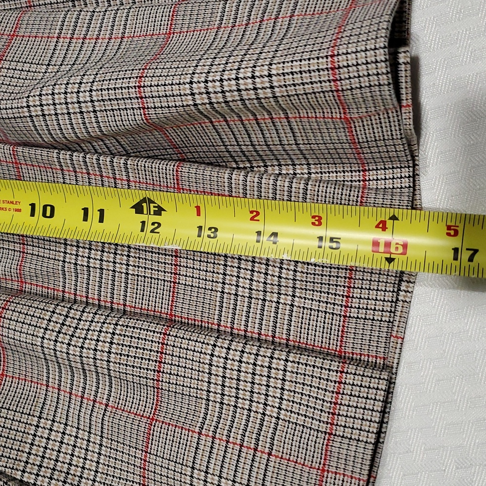 Divided Plaid Pleated school girl  Preppy  Micro Mini Skirt - Picture 2 of 8